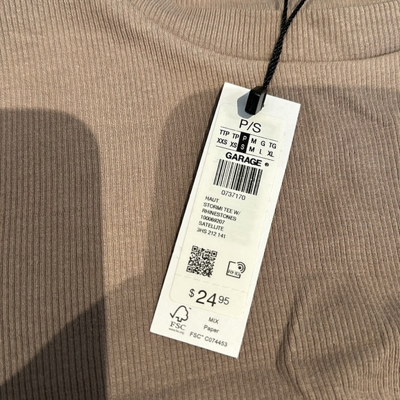 Haute Stormi Tee with Rhinestones - Picture 3 of 3